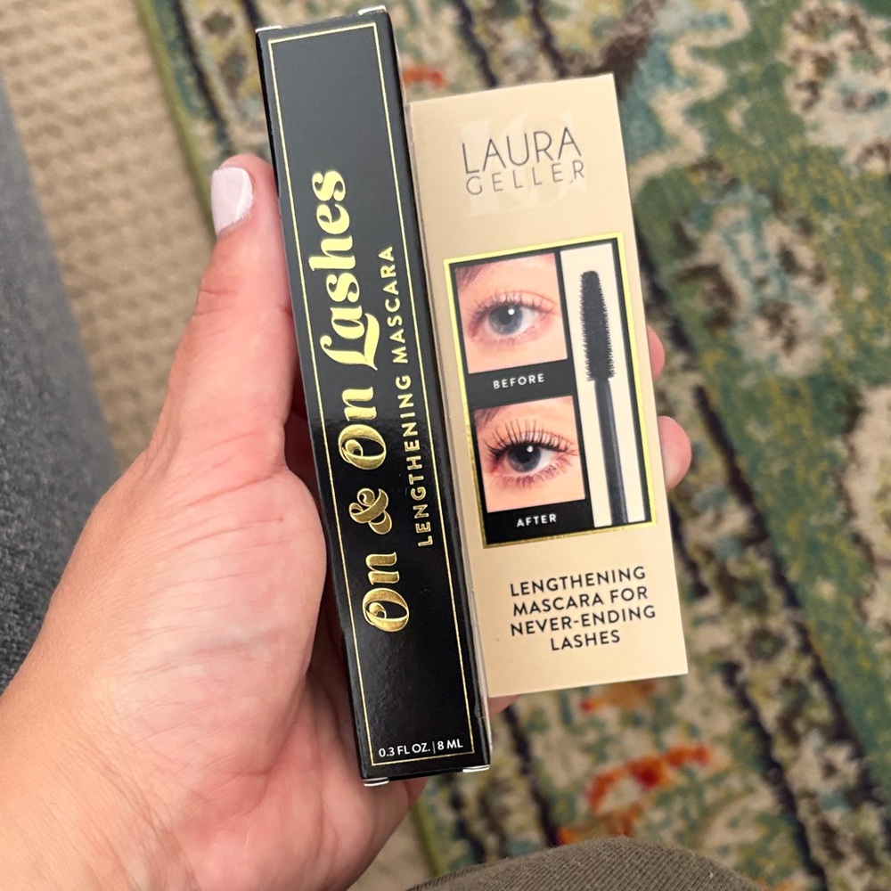 Laura Geller On & On Lashes Lengthening Mascara - Black & Gold Packaging